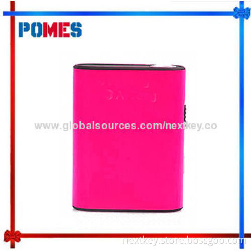 Backup Battery, 5,000mAh Power Bank with Flashlight for iPhone/iPad/MP3 Players/Tablet PCs